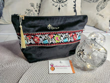 Charger l'image dans la galerie, GRANDE TROUSSE EN VELOURS NOIR " "