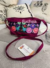 Charger l'image dans la galerie, SAC ou ENSEMBLE POCHETTE /PORTE- MONNAIE, "FLEURS BOHEMES"