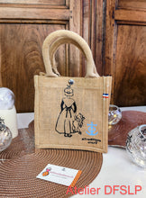 Charger l'image dans la galerie, SAC/CABAS "MIREILLE"en Toile de Jute