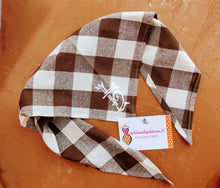 Charger l'image dans la galerie, BANDANA CAMARGUAIS (Foulard/Mouchoir de cou à Carreaux)