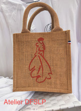 Charger l'image dans la galerie, SAC / CABAS 'Taurin" ou "bohème"en Toile de Jute