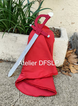 Charger l'image dans la galerie, MULETA DE TORERO Personnalisable (nom/prénom/date/heure/poids) ou (nom/prénom)