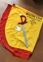 Charger l'image dans la galerie, MULETA DE TORERO Personnalisable (nom/prénom/date/heure/poids) ou (nom/prénom)