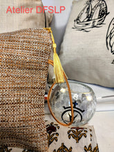 Charger l'image dans la galerie, GRANDE TROUSSE / POCHETTE "GIPSY" BOHÊME avec Fermeture éclair et Pompon