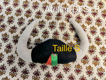 Charger l'image dans la galerie, DOUDOU FRONTAL CAMARGUAIS ou ESPAGNOL (Neutre sans prénom)