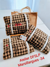 Charger l'image dans la galerie, Ensemble de couchage pour bébé en couverton camargue