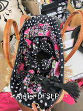 Charger l'image dans la galerie, SAC / CABAS / PANIER "TAURIN "en PAILLE