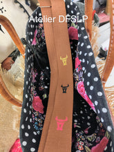 Charger l'image dans la galerie, SAC / CABAS / PANIER "TAURIN "en PAILLE