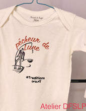 Charger l'image dans la galerie, BODY bébé "tradition" inscription "pécheur de lune"