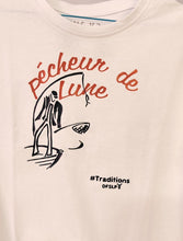 Charger l'image dans la galerie, TEE SHIRT BLANC ENFANT, pecheur de lune