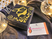 Charger l'image dans la galerie, BOÏTE à BIJOUX, en velours Taille M