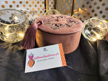 Charger l'image dans la galerie, BOÏTE à BIJOUX, en velours Taille M