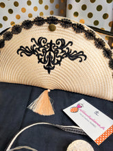 Charger l'image dans la galerie, POCHETTE-SAC blanc rosé et noir /CARTERA DE MANO