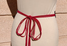 Charger l'image dans la galerie, CEINTURE BOHEME FUCHSIA ET NOIR