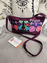 Charger l&#39;image dans la galerie, SAC ou ENSEMBLE POCHETTE /PORTE- MONNAIE,  &quot;FLEURS BOHEMES&quot;
