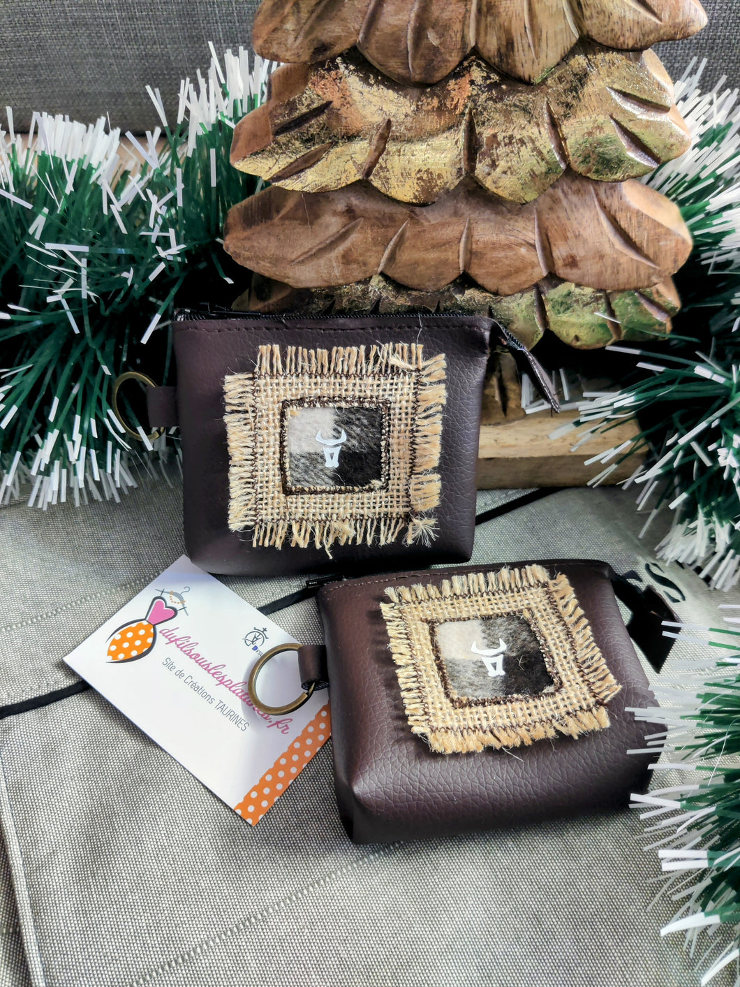 Porte Monnaie Camarguais et porte clefs