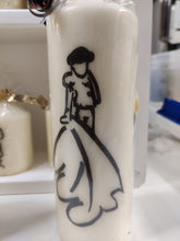 Charger l&#39;image dans la galerie, Bougie avec dessin &quot;Flamenca&quot;ou taurina&quot;
