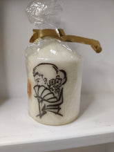 Charger l&#39;image dans la galerie, Bougie avec dessin &quot;Flamenca&quot;ou taurina&quot;
