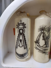 Charger l&#39;image dans la galerie, Bougie avec dessin &quot;Flamenca&quot;ou taurina&quot;
