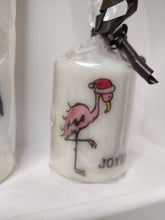 Charger l&#39;image dans la galerie, Bougies avec dessin de &quot;fêtes&quot; Noël 2025

