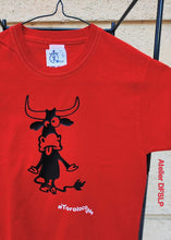 Charger l&#39;image dans la galerie, TEE SHIRT ENFANT ROUGE &quot;Toro Loco&quot;
